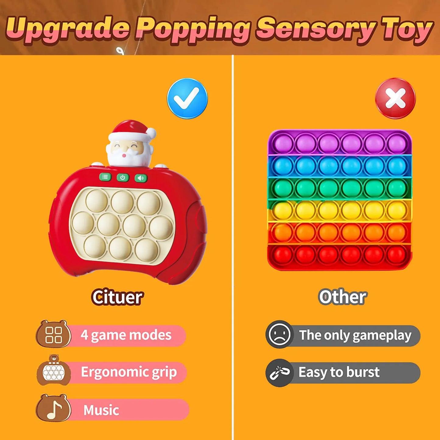 Interactive Children's Fidget Game Toy