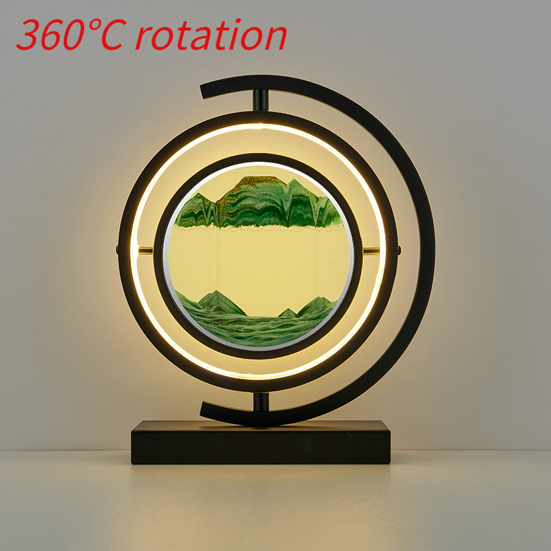 LED Quicksand Painting Hourglass